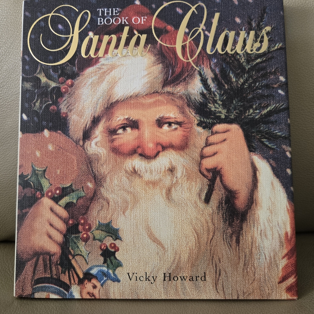 Santa Claus Holiday Decor Book
